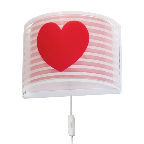 APPLIQUE DA PARETE LIGHT FEELING ROSA 2