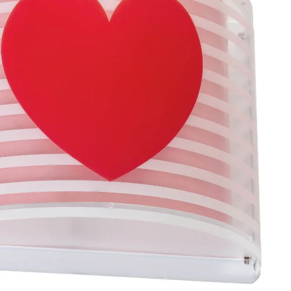 APPLIQUE DA PARETE LIGHT FEELING ROSA