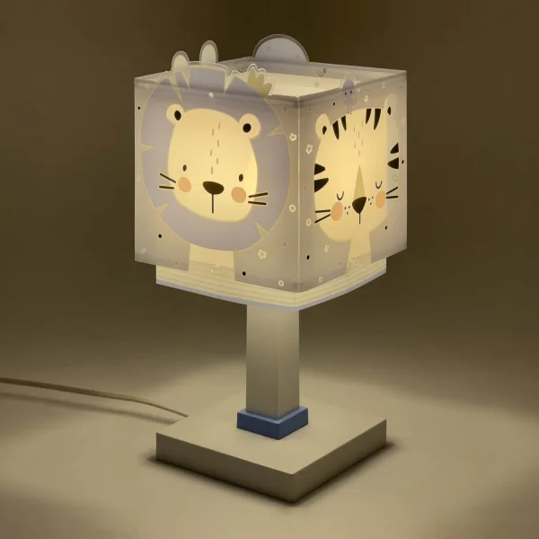 LAMPADA DA TAVOLO BABY JUNGLE BLU