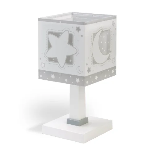 LAMPADA DA TAVOLO LUNA GRIGIO