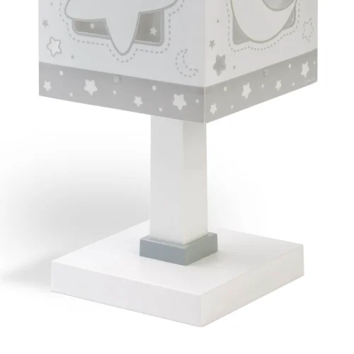 LAMPADA DA TAVOLO LUNA GRIGIO