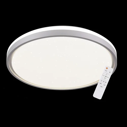 PLAFÓN LED 58W PW LED REGULABLE BLANCO PLATA CIRCULAR TELLUS