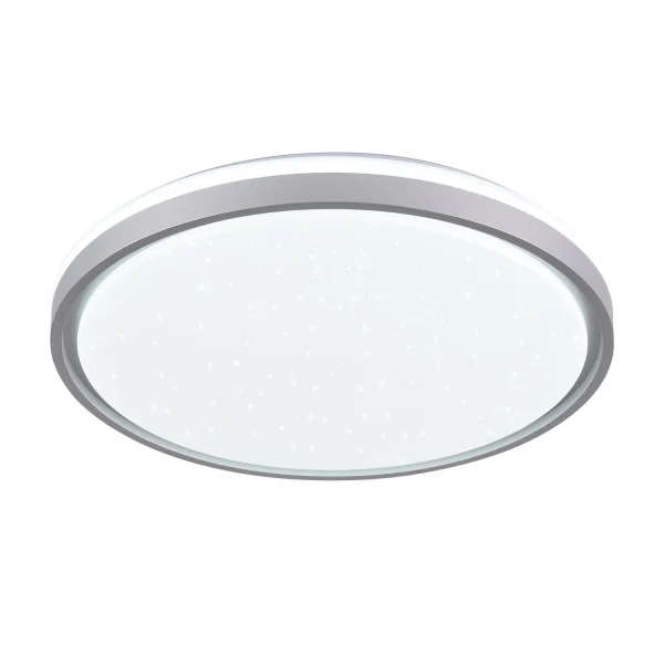 PLAFÓN LED 58W PW LED REGULABLE BLANCO PLATA CIRCULAR TELLUS