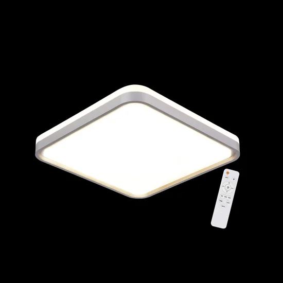 PLAFÓN LED 58W PW LED REGULABLE BLANCO PLATA CUADRADO TELLUS 2