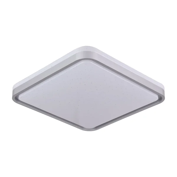 PLAFÓN LED 78W PW LED REGULABLE BLANCO PLATA CUADRADO TELLUS