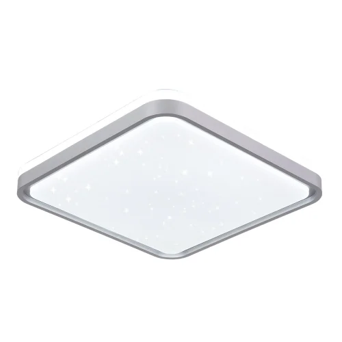 PLAFÓN LED 78W PW LED REGULABLE BLANCO PLATA CUADRADO TELLUS