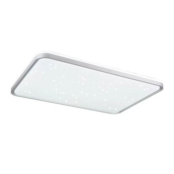 PLAFÓN LED 148W PW LED REGULABLE BLANCO PLATA RECTANGULAR TELLUS