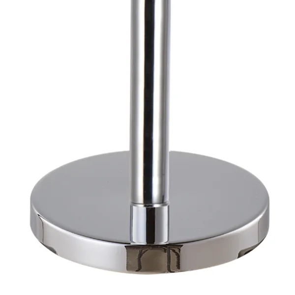 LAMPADA DA TAVOLO 1 LUCE VETRO ESTERNO TRASPARENTE VETRO INTERNO BIANCO Ø16,5 NOLINA