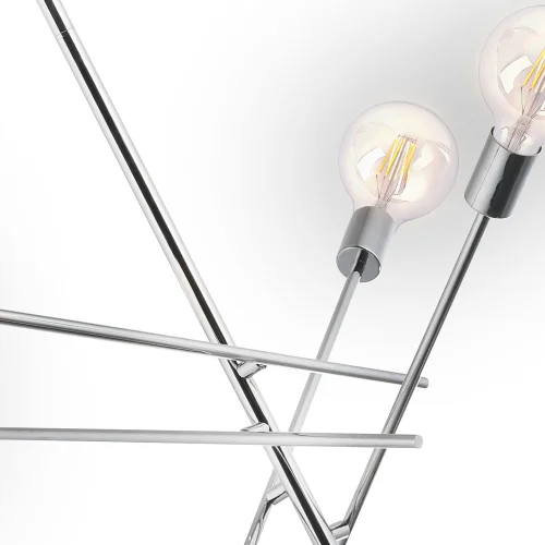 LAMPADA A SOFFITTO RIGEL 4 LUCI CROMATE