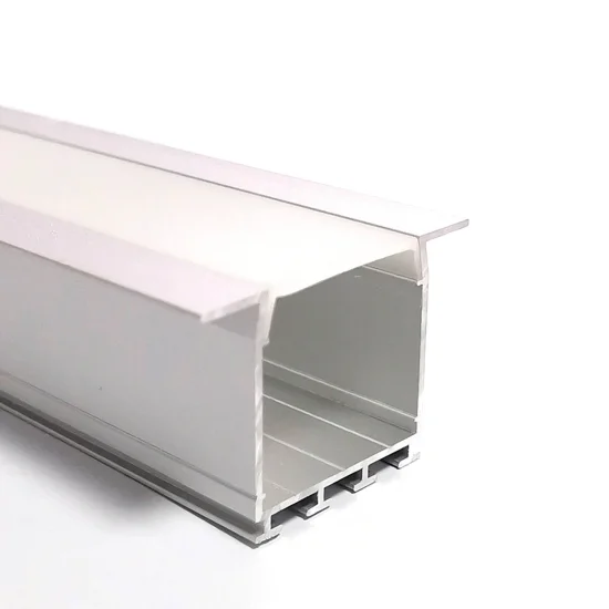 PROFILO IN ALLUMINIO PER STRISCE LED DOPPIE DA INCASSO 26x26mm 2