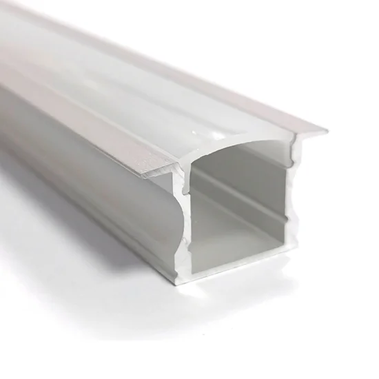 PROFILO IN ALLUMINIO PER STRISCE LED DA INCASSO 17,2x14,5mm 2