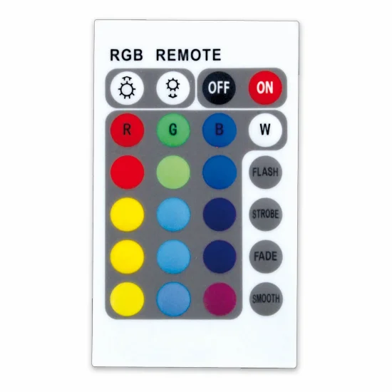 CONTROLLO REMOTO RGB 12V 5 AMPERE CON TELECOMANDO 2