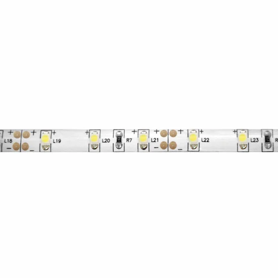STRISCIA LED 12V DC 5W 60LED 1M LUCE BIANCA 6500K IP44 2