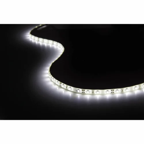 STRISCIA LED 12V DC 5W 60LED 1M LUCE BIANCA 6500K IP44