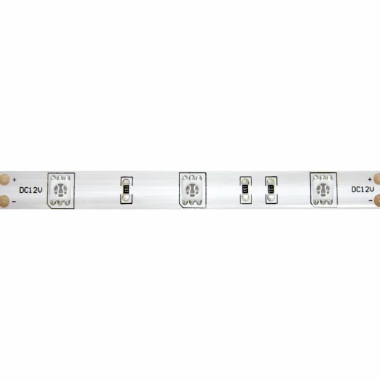 STRISCIA LED 12V DC 8W 30LED 1M LUCE ROSSA IP44 2