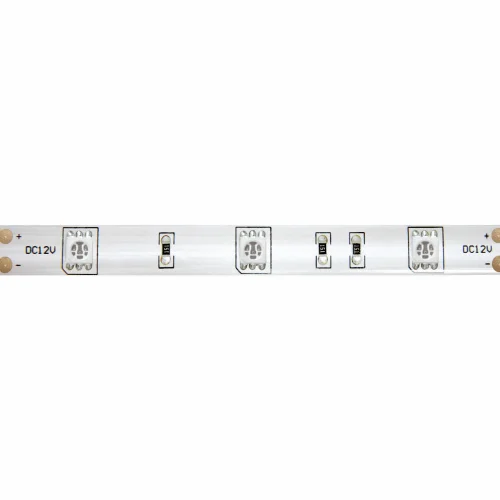 STRISCIA LED 12V DC 8W 30LED 1M LUCE BLU IP44