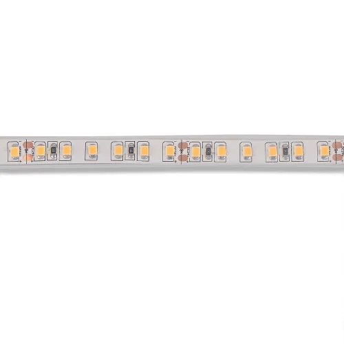 STRISCIA LED 24V DC 19 W 120LEDS 1M LUCE BIANCA 2700K IP65