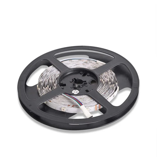 STRISCIA LED 24V DC 8W 30LED 1M RGB IP20