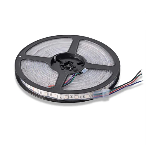 STRISCIA LED 24V DC 15W 60LED 1M RGB IP65