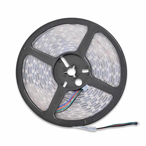 STRISCIA LED 24V DC 15W 60LED 1M RGB IP65