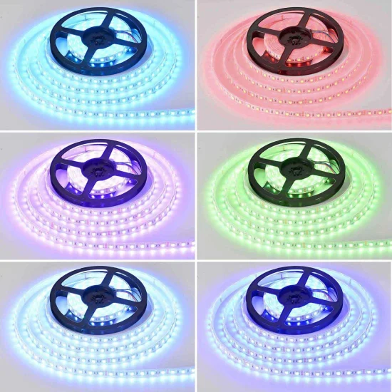 STRISCIA LED 24V DC 15W 60LED 1M RGB IP65