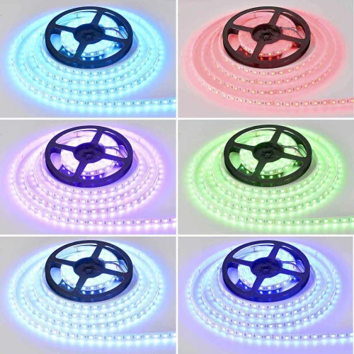 STRISCIA LED 24V DC 15W 60LED 1M RGB IP65