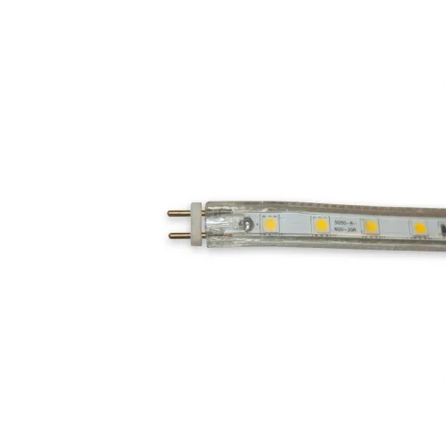STRISCIA LED 220V AC 15 W 60LEDS 1M LUCE BIANCA 4000K IP65