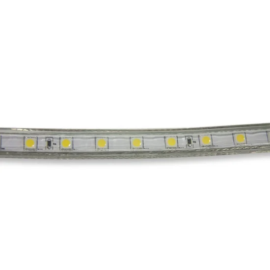 STRISCIA LED 220V AC 15 W 60LEDS 1M LUCE BIANCA 4000K IP65 2