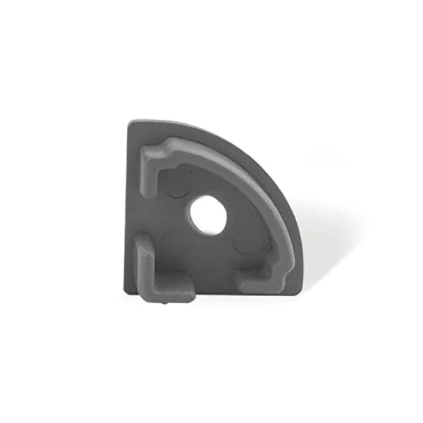 COPERTINA CON FORO PER PROFILO ANGOLARE 90° GRIGIO