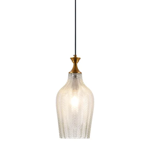 LAMPADA DA SOFFITTO IN CRISTALLO BIANCO Ø 19 CM ROGAN