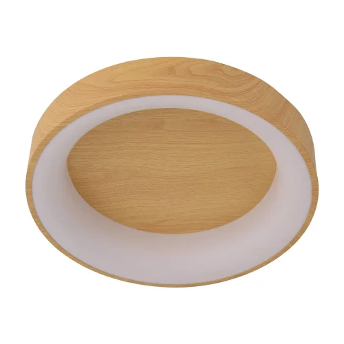 LAMPADA DA SOFFITTO LED 64 W REGOLABILE CON COMANDO IMITAZIONE LEGNO HARALD