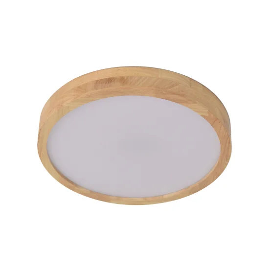 PLAFONIERA LED 48 W DIMMERABILE CON PANNELLO DI CONTROLLO IN LEGNO HARALD 2