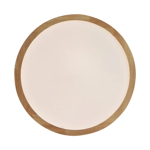 PLAFONIERA LED DIMMERABILE 72 W CON TELECOMANDO LEGNO HARALD