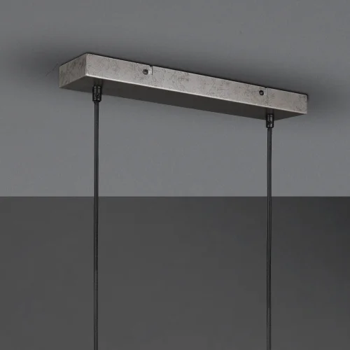 LAMPADA DA SOFFITTO 4 LUCI IN METALLO NICHEL ANTICO NIELS