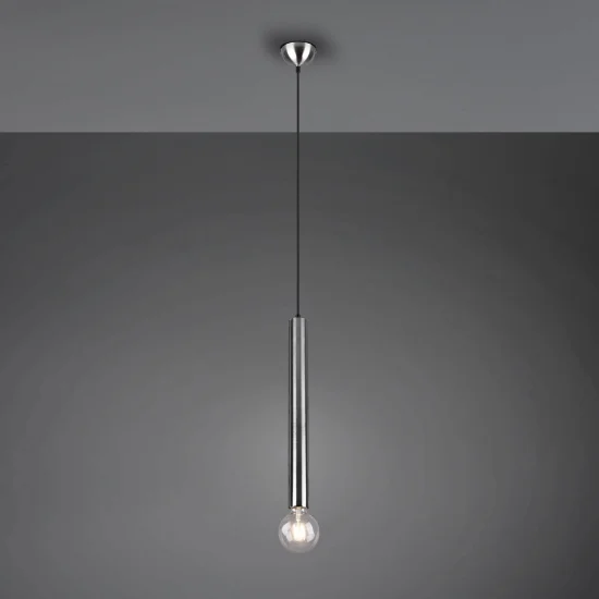 LAMPADA DA SOFFITTO 1 LUCE METALLO NICHEL OPACO SULLIVAN 2