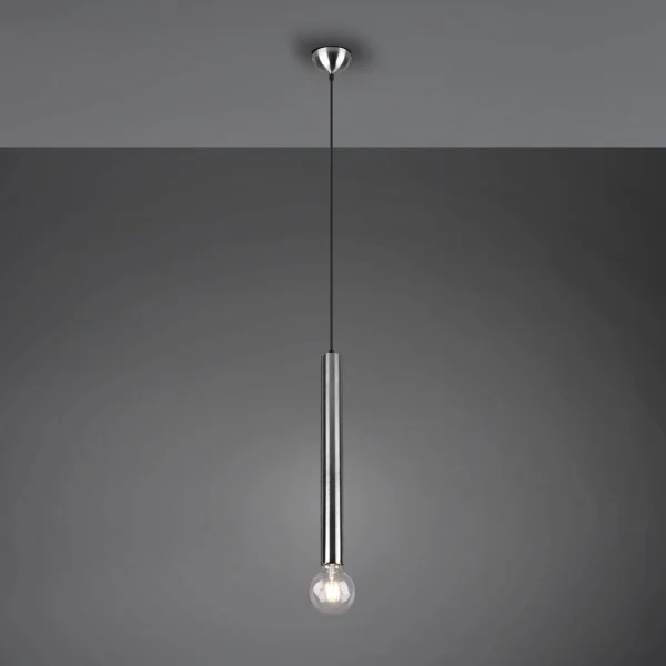 LAMPADA DA SOFFITTO 1 LUCE METALLO NICHEL OPACO SULLIVAN LAMPADA DA SOFFITTO 1 LUCE METALLO NICHEL OPACO SULLIVAN