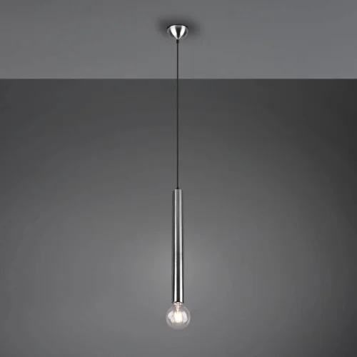 LAMPADA DA SOFFITTO 1 LUCE METALLO NICHEL OPACO SULLIVAN