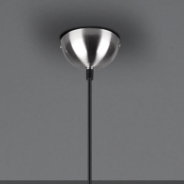 LAMPADA DA SOFFITTO 1 LUCE METALLO NICHEL OPACO SULLIVAN