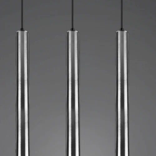 LAMPADA DA SOFFITTO 4 LUCI NICHEL METALLO OPACO SULLIVAN