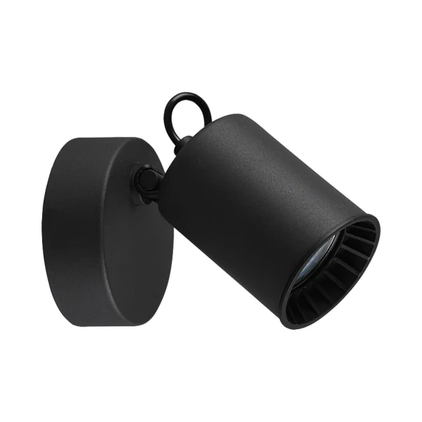 FARETTO 1 LUCE METALLO NERO GU10 WERNER