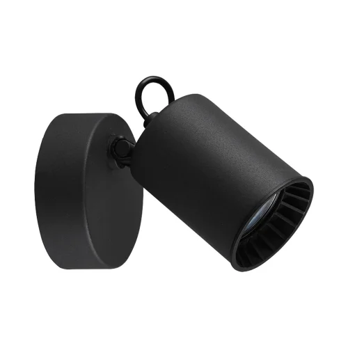 FARETTO 1 LUCE METALLO NERO GU10 WERNER