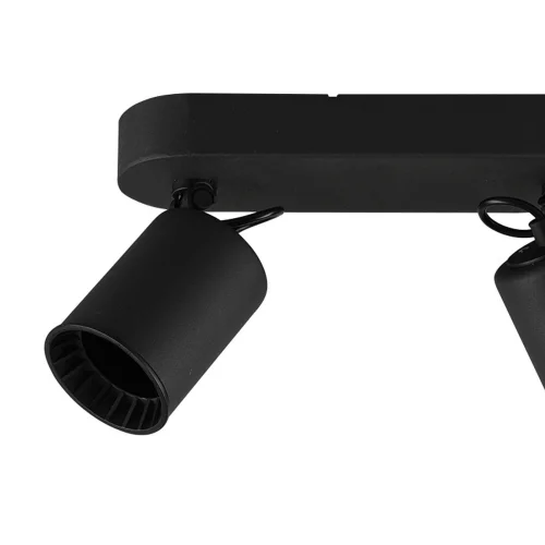 FARETTO 3 LUCI METALLO NERO GU10 WERNER