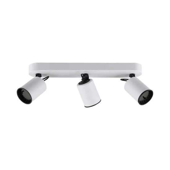 FARETTO 3 LUCI METALLO BIANCO GU10 WERNER 2