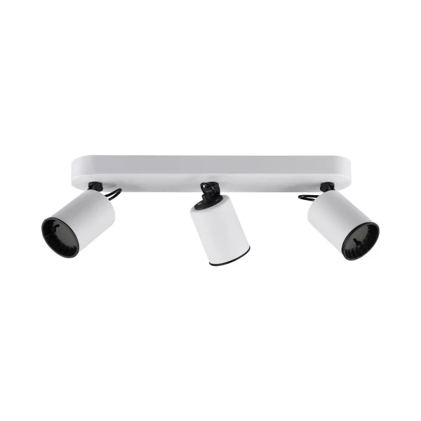 FARETTO 3 LUCI METALLO BIANCO GU10 WERNER