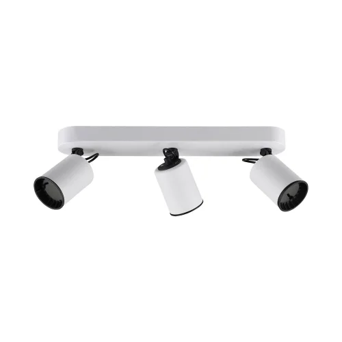 FARETTO 3 LUCI METALLO BIANCO GU10 WERNER