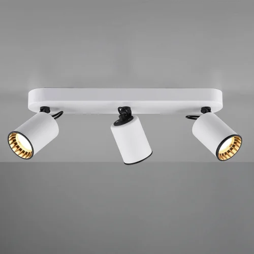 FARETTO 3 LUCI METALLO BIANCO GU10 WERNER