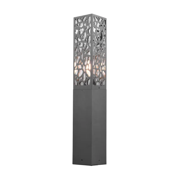 PALO ESTERNO IN ACCIAIO ANTRACITE E27 IP44 60 CM JACARANDA PALO ESTERNO IN ACCIAIO ANTRACITE E27 IP44 60 CM JACARANDA
