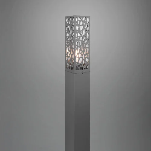 PALO ESTERNO IN ACCIAIO ANTRACITE E27 IP44 100 CM JACARANDA