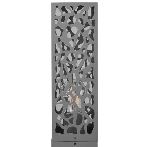 PALO ESTERNO IN ACCIAIO ANTRACITE E27 IP44 100 CM JACARANDA