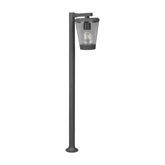 FARO ESTERNO ANTRACITE E27 IP44 LOTUS 2